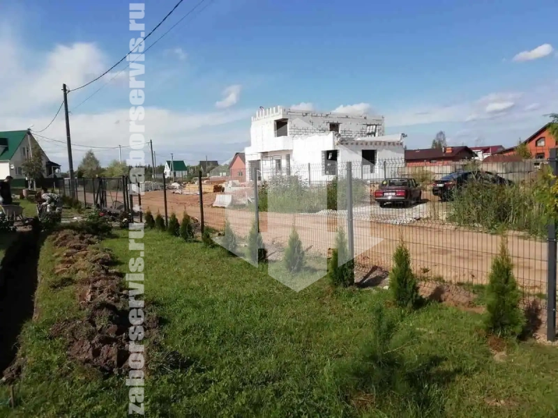 Забор из сварной сетки 45 метров