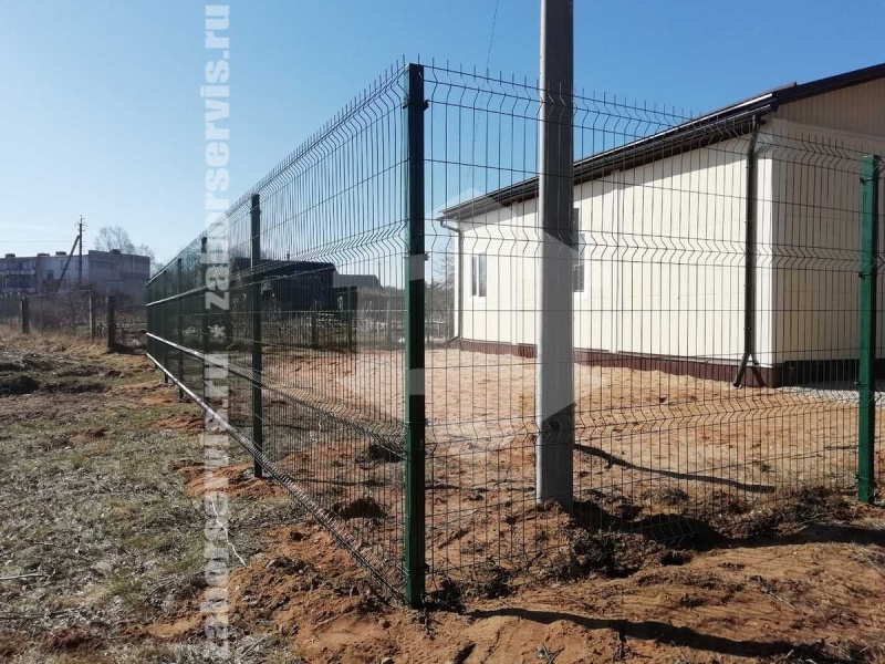 3D заборы для частного дома 25 метров 5мм