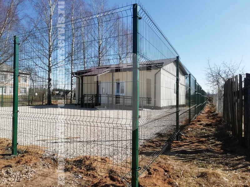 3D заборы для частного дома 25 метров 5мм